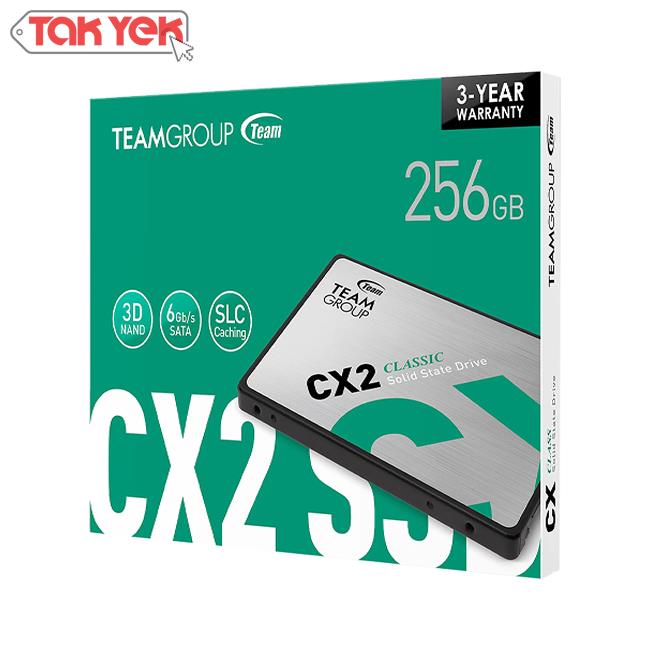 اس اس دی اینترنال  TEAM GROUP  CX2  256G  SATA